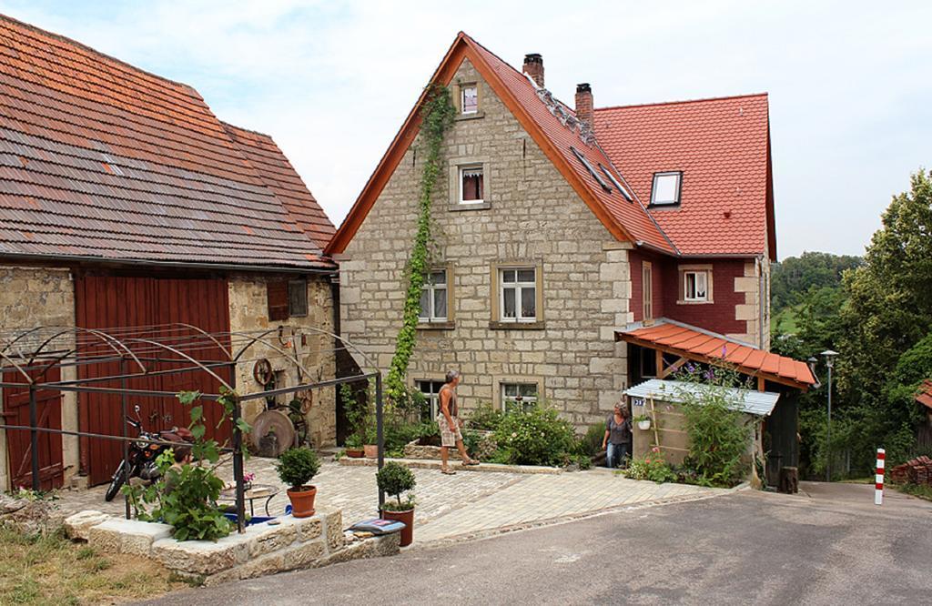 Ferienwohnungen Taubenschlag Creglingen Exterior foto